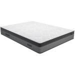 Matelas 140 x 190 cm ressorts ensach�s et m�moire de forme �p. 24cm - illusion de ysm�e