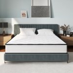 Matelas 140x190 16cm - matelas en mousse de lit d'adulte - style minimaliste moderne