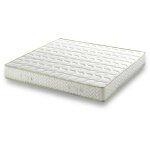 Matelas 160x200 mousse haute r�silience densit� 35 kg / m3 - hauteur 21 cm - soutien souple + oreiller ...