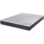 Ebac literie - matelas 160x200 rhodes - ressorts ensach�s - hauteur 24 cm - soutien ferme
