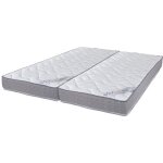 Ebac literie - matelas 2x80x200 wave - mousse - hauteur 19 cm - 3 zones - soutien ferme Ebac literie - matelas 2x80x200 wave - mousse - hauteur 19 cm - 3 zones - soutien ferme