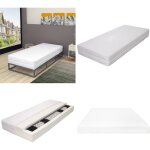 Vidaxl - matelas 80 x 200 cm 7 zones ressort ensach� 20 cm h3 - matelas � ressorts ensach�s - matelas ...