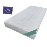 King of dreams - matelas 80x200 cm - 19 cm - soutien ferme - housse lavable - confort optimal - usage ...