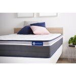 Actisom - matelas actilatex plus 90 x 190 cm latex et m�moire de forme - epaisseur:26cm