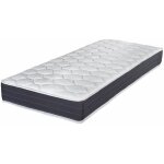 Ebac literie - matelas 90x190 record - ressorts ensach�s - hauteur 20 cm - ferme