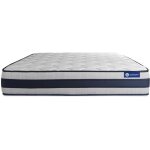 Actisom - matelas actiflex ergo 140 x 190 cm ressorts ensach�s et m�moire de forme - epaisseur:24cm