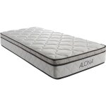 Matelas 160x200 cm alona 25, 5 cm - moelleux accueil - soutien ferme - 5 zones de confort - id�al confort ...