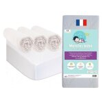 Bbla - matelas berceau couffin bb 40x80 + 3 draps housse + 2 alses