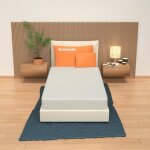 Matelas 80x185 pour lit junior avec housse amovible - hauteur 14 sim Matelas 80x185 pour lit junior avec housse amovible - hauteur 14 sim