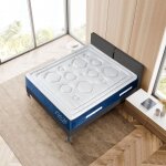 Matelas dolce vita ressorts ensachés accueil mémoire de forme ferme - 28cm - 90 x 200 cm Matelas dolce vita ressorts ensachés accueil mémoire de forme ferme - 28cm - 90 x 200 cm
