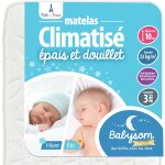 Babysom - matelas enfant / bb climatis - 70x140 cm rversible : face t / face hiver anti - acarien ...