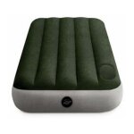 Matelas gonflable 1 personne & gonfleur  airbed  191cm vert