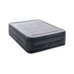 Matelas gonflable intex comfort plush high rise lectrique - 2 places