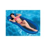 Matelas gonflable semi immerg� piscine