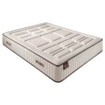 Matelas hr cotton nature avec visco 27 cm extra ferme respirant 90x190cm