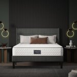 Wishdor - matelas m�moire de forme 140 x 200 cm. 7 zones mousse froide. ressorts ensach�s. surmatelas ...