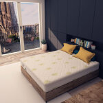 Baldiflex - matelas mmoire de forme 15&plus5 cm revetement avec revetement aloe vera 170x200 cm