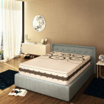 Baldiflex - matelas � m�moire de forme 20 cm de haut certificat aseptis� bande respirante 3d nuits d'argent ...