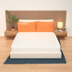 Miasuite - matelas 160x200 mousse  mmoire de forme, hauteur 20 cm - revtement aloe vera live