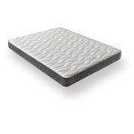 Dagostino home - matelas mousse 135x190 - ferme - r�versible - c�t� �t� / hiver - h15 cm