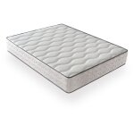 Matelas mousse 140x200 - ferme - r�versible - c�t� �t� / hiver - h25 cm