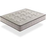 Xaluca - matelas naturel ressorts ensaches 90x200 organic natura, �paisseur 27 cm, 100% coton et lin