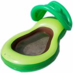 Matelas de piscine gonflable  l'eau pour chaise longue en avocat, adapt aux piscines, jardins et autres ...
