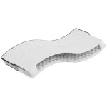 Matelas � ressorts bonnell moyen 80x200 cm vidaxl