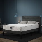 Hauss spole - matelas  ressorts confortable avec 7 zones mousse de polyurethane, surmatelas matelass ...