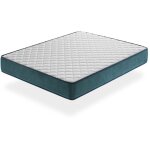 Dreamdi - matelas ressorts ensach�s 140x190 crono, epaisseur 24 cm, 7 zones de confort. r�ducteur de ...