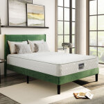 Matelas � ressorts, matelas mousse froide 7 zones, ressorts ensach�s, 160x200cm, 100% certifi� oeko - ...