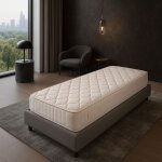 Matelas tissu ignifug� non feu 70x190 x 11 cm - tr�s ferme - rembourrage 100 % polesther - �me 100 % ...