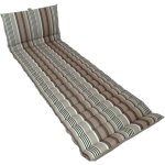 Matelas en tissu ondulo 174 x 60 cm amsterdam