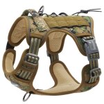 Mat�riel militaire taille xl, woodland camo, harnais de chien anti traction, harnais tactique chien respirant ...