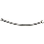 Mateu - flexible sanitaire 100cm ff 33x42 dn32 tresse inox / douille galva 1p Mateu - flexible sanitaire 100cm ff 33x42 dn32 tresse inox / douille galva 1p