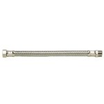 Mateu - flexible sanitaire 30cm ff 20x27 dn13 tresse / douille inox 1p