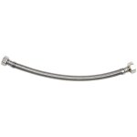 Mateu - flexible sanitaire 50cm ff 20x27 dn13 tresse / douille inox �crou laiton 1p