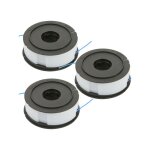 Bobineau de fil pour coupe - bordure et rotofil pour bosch, stihl, gardena, adlus par 3 Bobineau de fil pour coupe - bordure et rotofil pour bosch, stihl, gardena, adlus par 3