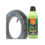 Chambre � air 480 x 400 x 8 droite + anticrevaison sharkoil oko 500 ml