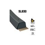 Courroie tondeuse 5l830 teknic kevlar trap�zo�dale - 15, 8 mm x 2108 mm