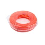 Fil débroussailleuse nylon 2, 4 mm x 69 m. carré. rouge / orange. blister. Fil débroussailleuse nylon 2, 4 mm x 69 m. carré. rouge / orange. blister.