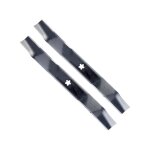 Matijardin ? lames de tondeuse 53 cm ? compatible ayp / roper, bernard loisirs, husqvarna ? lot de 2 ...