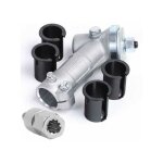 Matijardin - renvoi d'angle universel dbroussailleuse + adaptateur 9 cannelures