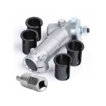 Matijardin - renvoi d'angle universel pour dbroussailleuse + adaptateur carr 6 mm