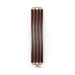 Matis�re - radiateur eau chaude cuivr� de 1940mm de haut et 390mm de large - 989 watt - rib1920 / 390vzxcop ...