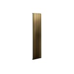 Matisre - radiateur eau chaude dor de 1800mm de haut et 395mm de large - 1135 watt - war1800 / 395rozxhal ...