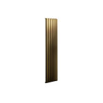 Matis�re - radiateur eau chaude dor� de 1800mm de haut et 525mm de large - 1514 watt - war1800 / 525rozxhal ...