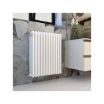 Matisre - radiateur tubulaire eau chaude - hauteur 592mm - 4 colonnes - 321 watt - comby / 4 / 600 / ...