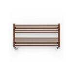 Matisère - sèche - serviette eau chaude horizontal - couleur marron ral 8004 - hxl 500x1400mm - 675 watt ... Matisère - sèche - serviette eau chaude horizontal - couleur marron ral 8004 - hxl 500x1400mm - 675 watt ...