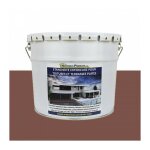 Matpro - etanch�it� ext�rieure pour toitures, balcons et terrasses plates - 5 kg ton bois